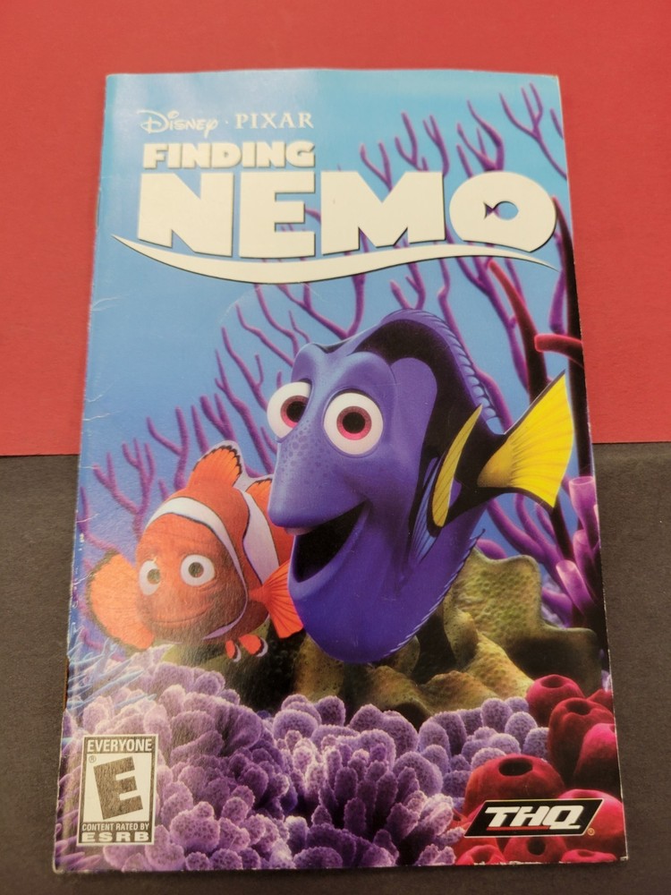 Playstation 2 - Disney Finding Nemo - Instruction Manual