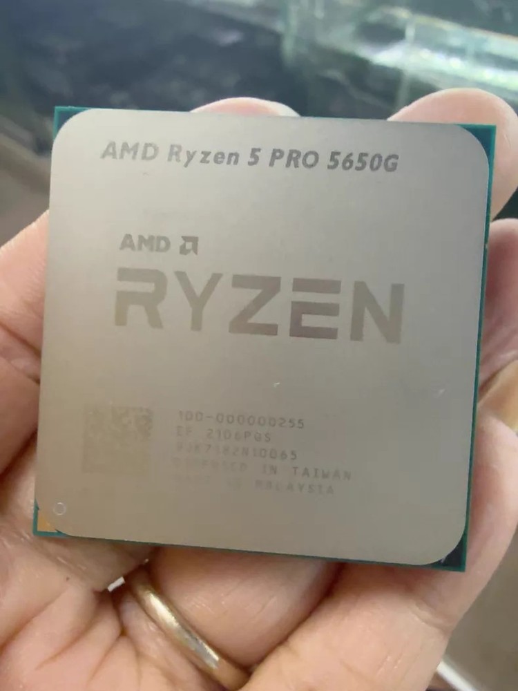 AMD R5 PRO 5650G Zen 3 Architecture 65W AM4 Processor for Business Computing