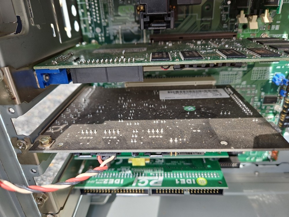 Vintage 1990s PC CPU Computer Translucent Case 89 S7