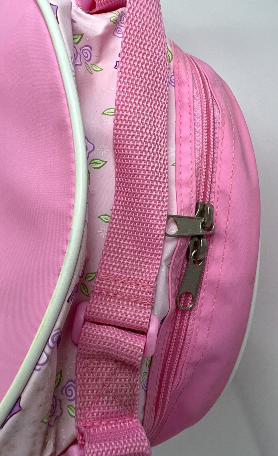 Disney Princess Girls Pink Tote Purse Carry On Adjustable Strap