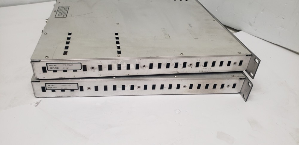 LOT OF 2 Moseley DSP-6000E Digital Encoder and DSP-6000D Digital Decoder SET