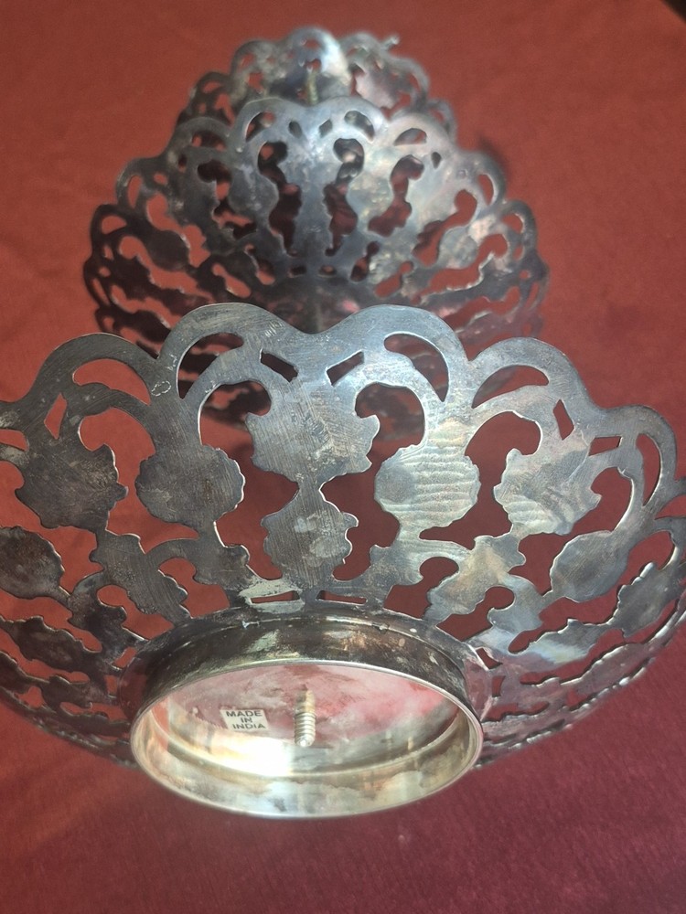 Silver Plated 3 Tier Pastry Stand