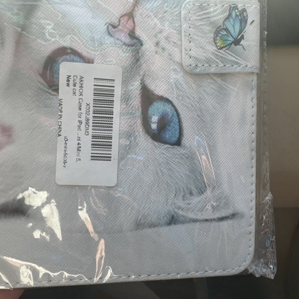 Protective Case For iPad Mini 4/5: Kitty Cat (NEW)