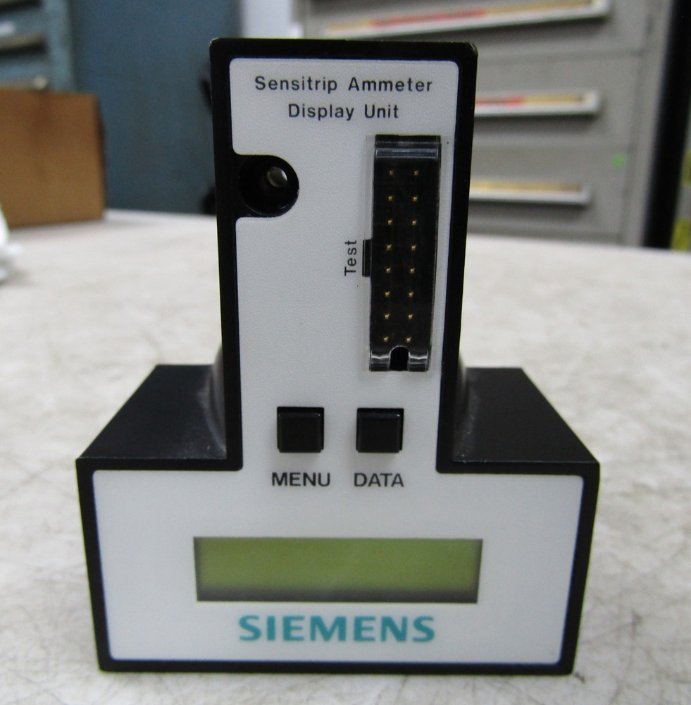 💥SIEMENS SADU SENSITRIP AMMETER DISPLAY UNIT