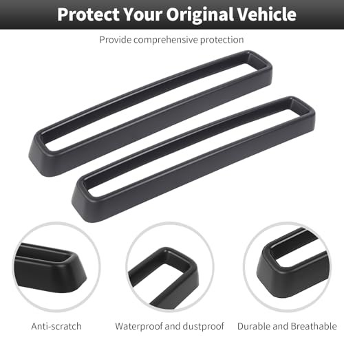 for Challenger Front Grill Mesh Grille Inserts Trim Cover Compatible with