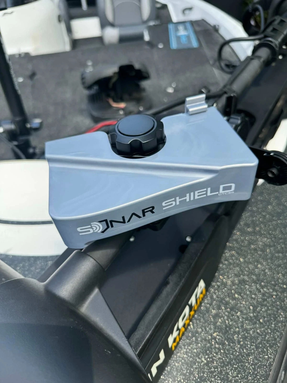 Lowrance Active Target Transducer Cover by Sonar Shield (Silver)