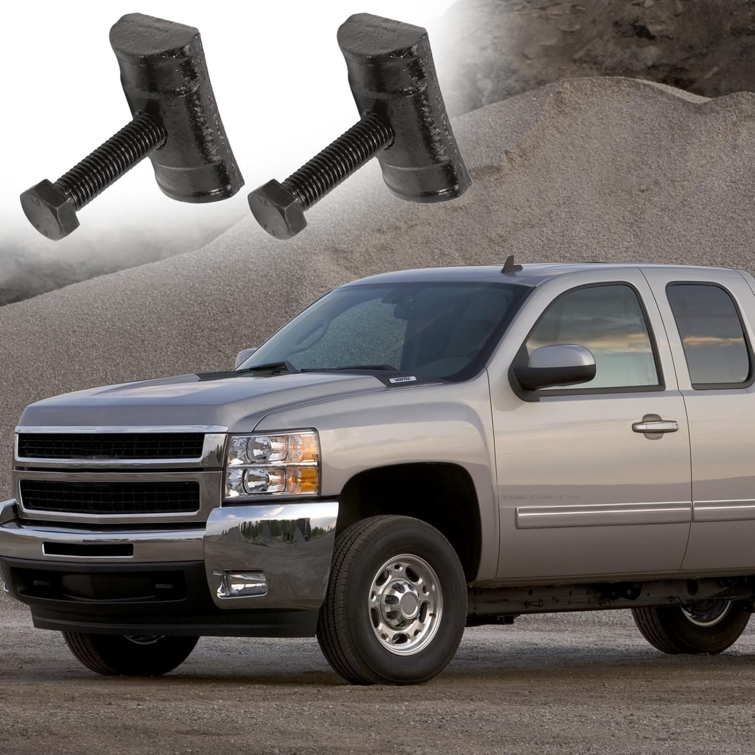 Silverado Suburban torsion bar key adjuster bolts 2PCS