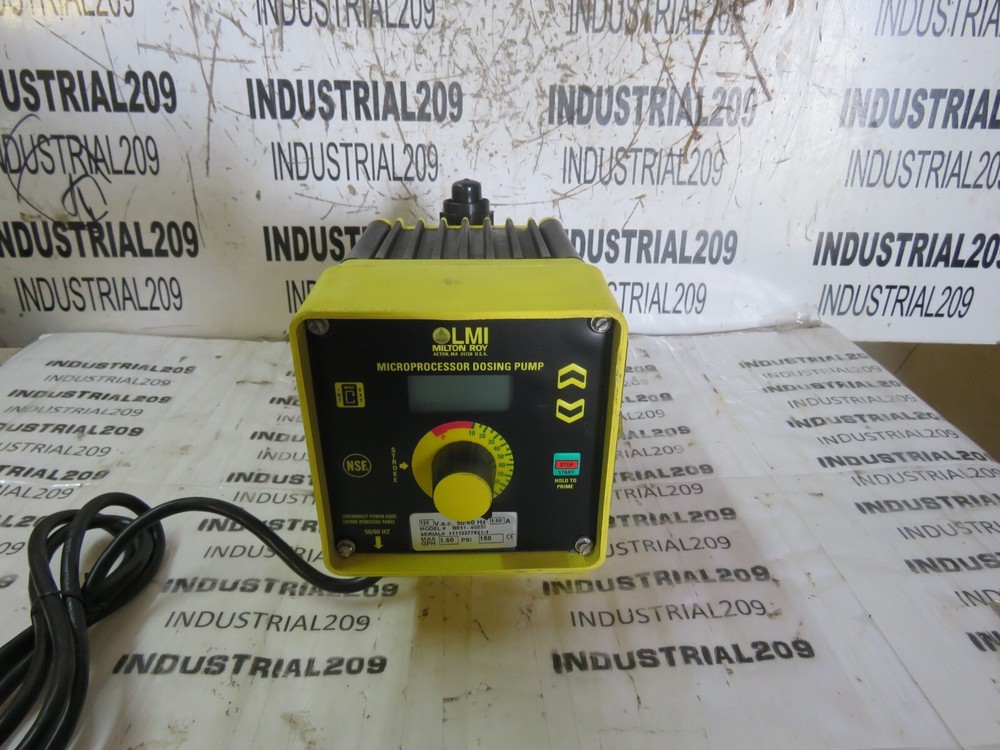LMI MILTON ROY MICROPROCESSOR DOSING PUMP B911-498SI NEW