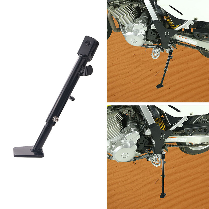 Motorcycle Steel Adjustable Kickstand Sidestand Fit For Suzuki DR650 1996-2023