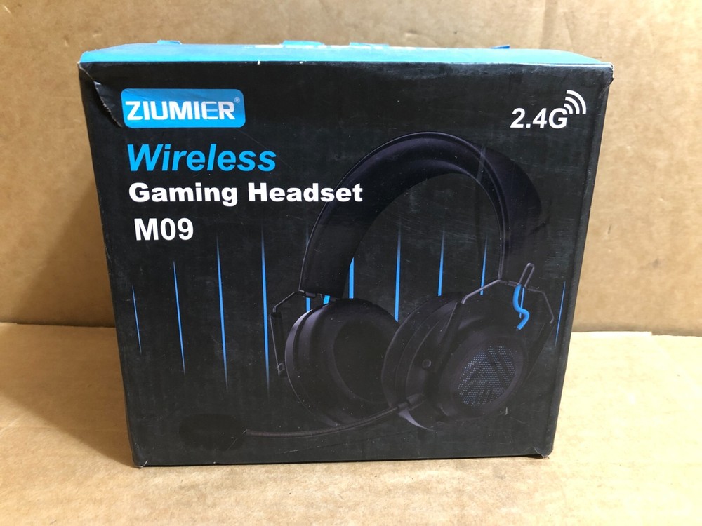 Ziumier M09 Wireless Gaming Headset 2.4G Type-C Charge Interface **