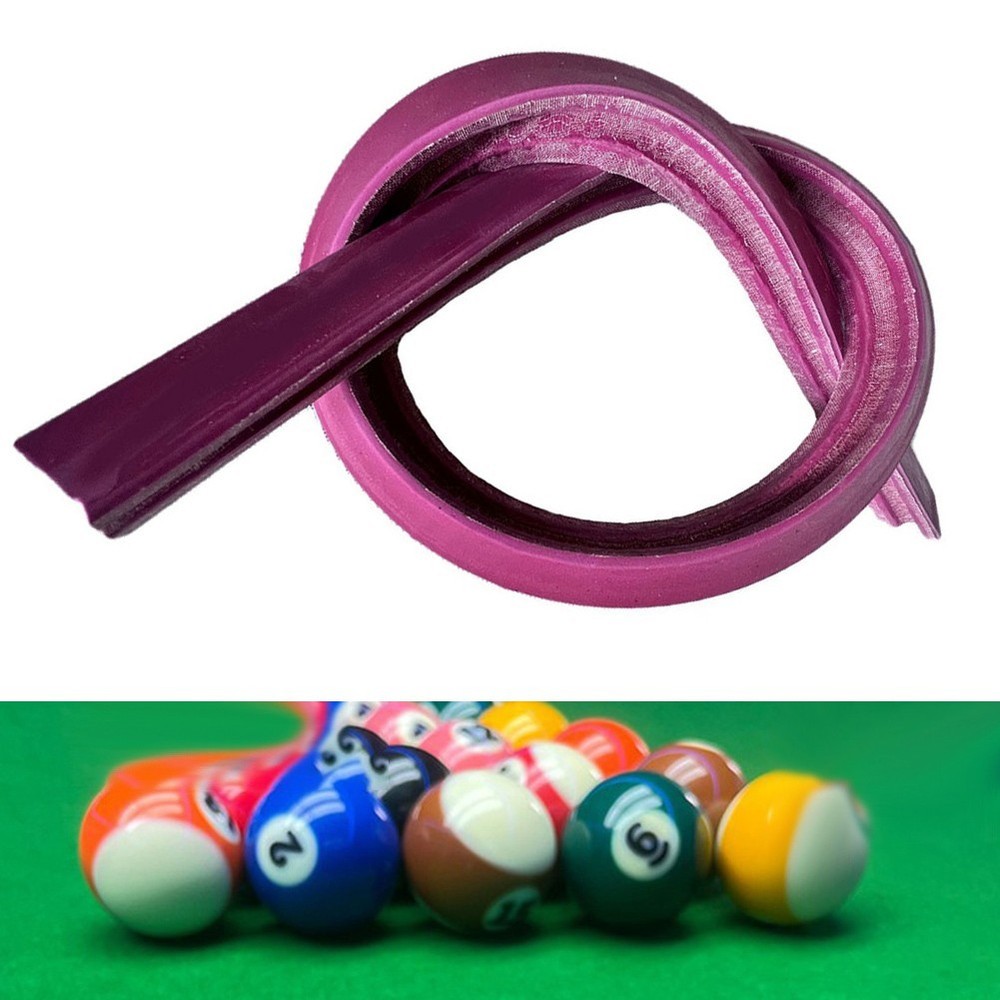 1 Meter Rubber Strip for Pool Table Bumpers Billiards Table Cushion Replacement