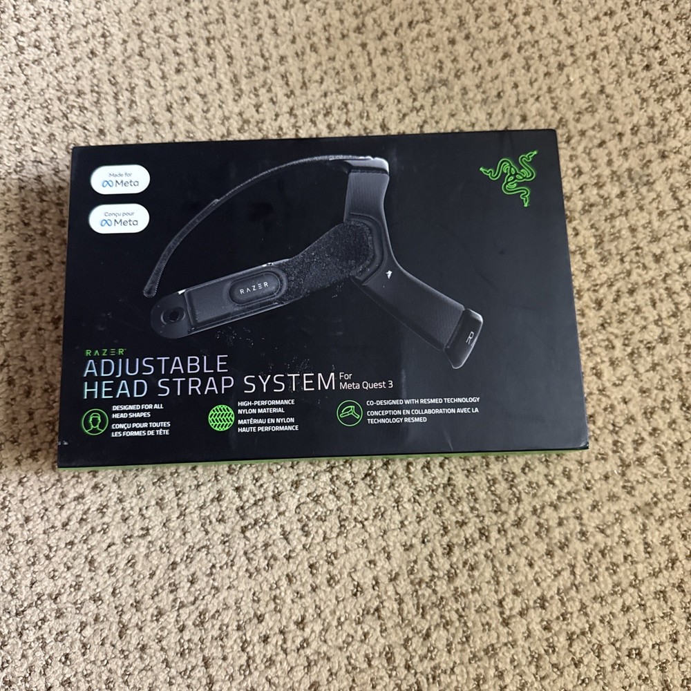 Razer Adjustable Head Strap System For Meta Quest 3 (RC21-02200300-R3U1)