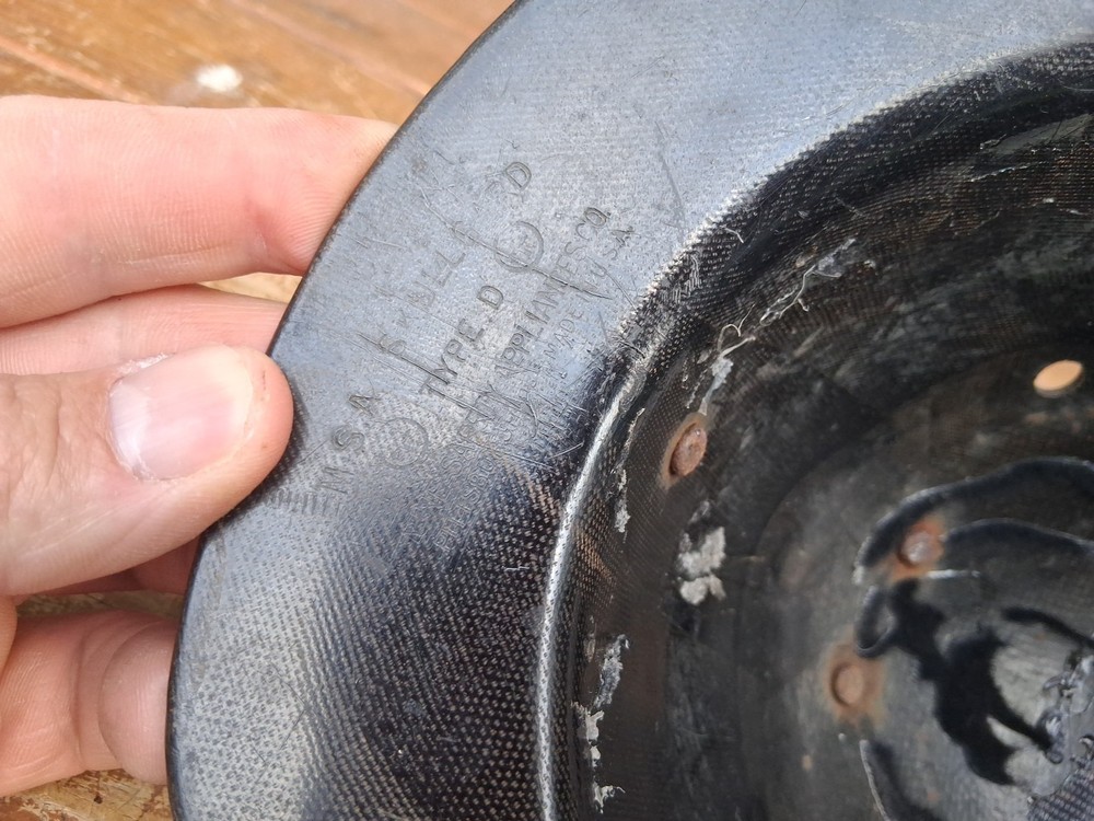 MSA Skullgard Type D Miners Helmet