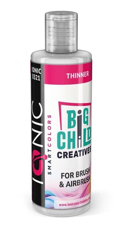 ION-321 Ionic Smart Colors Acrylic Thinner 60ml Bottle