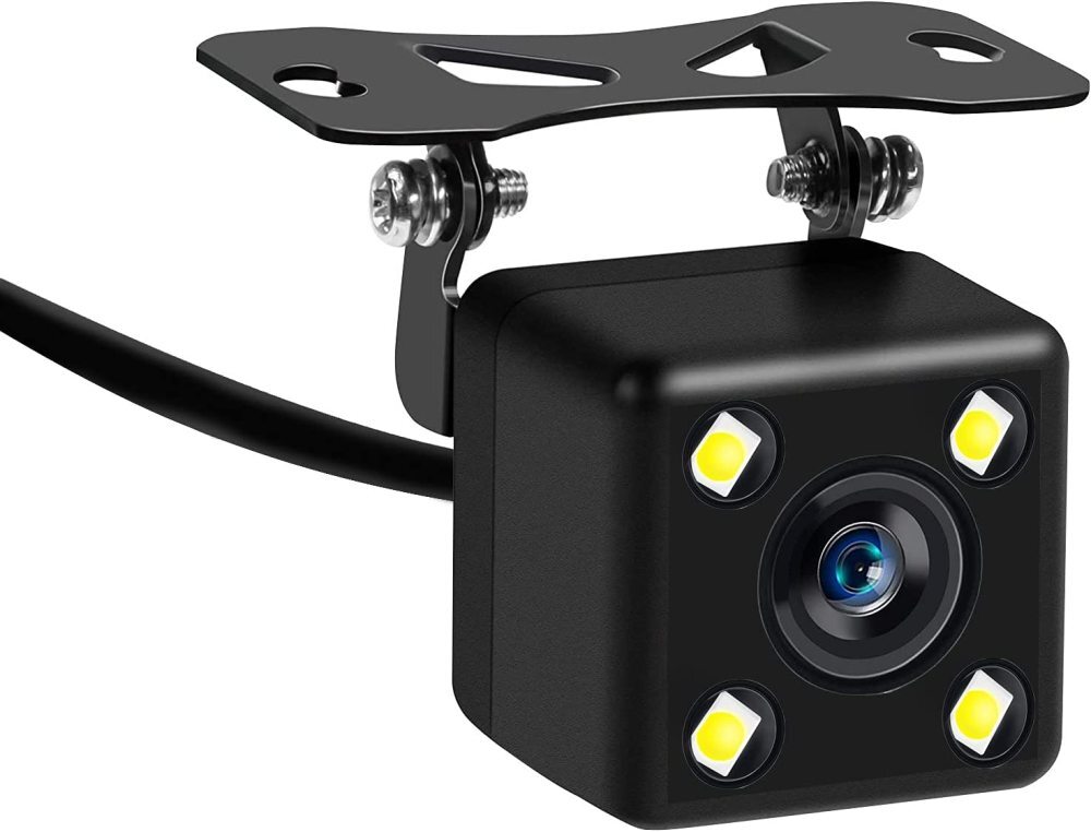 Car Rear View Backup Camera Parking Reverse Back Up Camera Waterproof CMOS 4LED