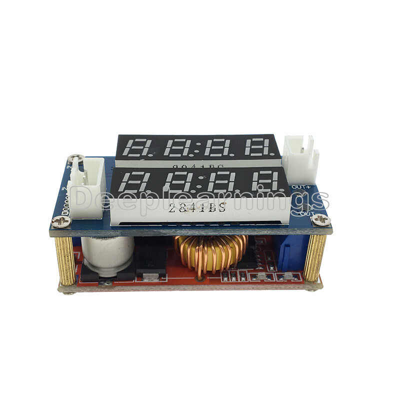 CC/CV Adjustable 5A Step down Charge LED Panel Voltmeter Ammeter Display Module
