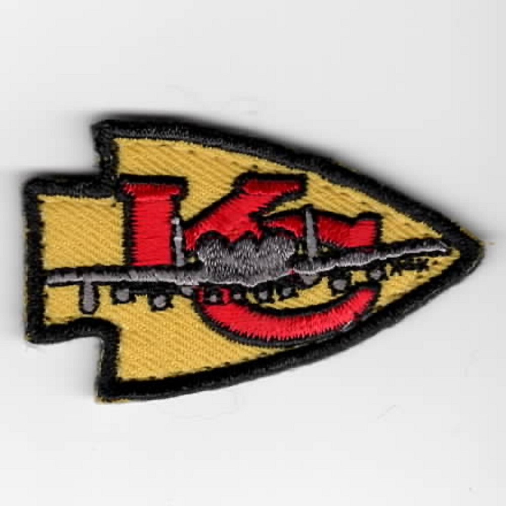 KC HAWGS 303RD FIGHTER SQUADRON A-10 WARTHOG AAROWHEAD HOOK & LOOP PATCH