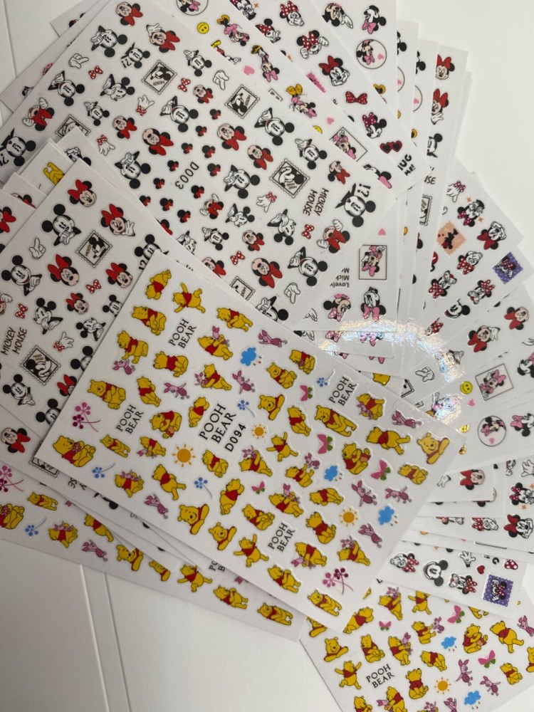 Hello Kitty Nail Stickers Decals DIY