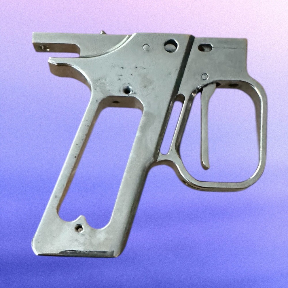 WGP Autococker Chrome Double Trigger Swing Hinge Trigger Frame Chrome Cocker B