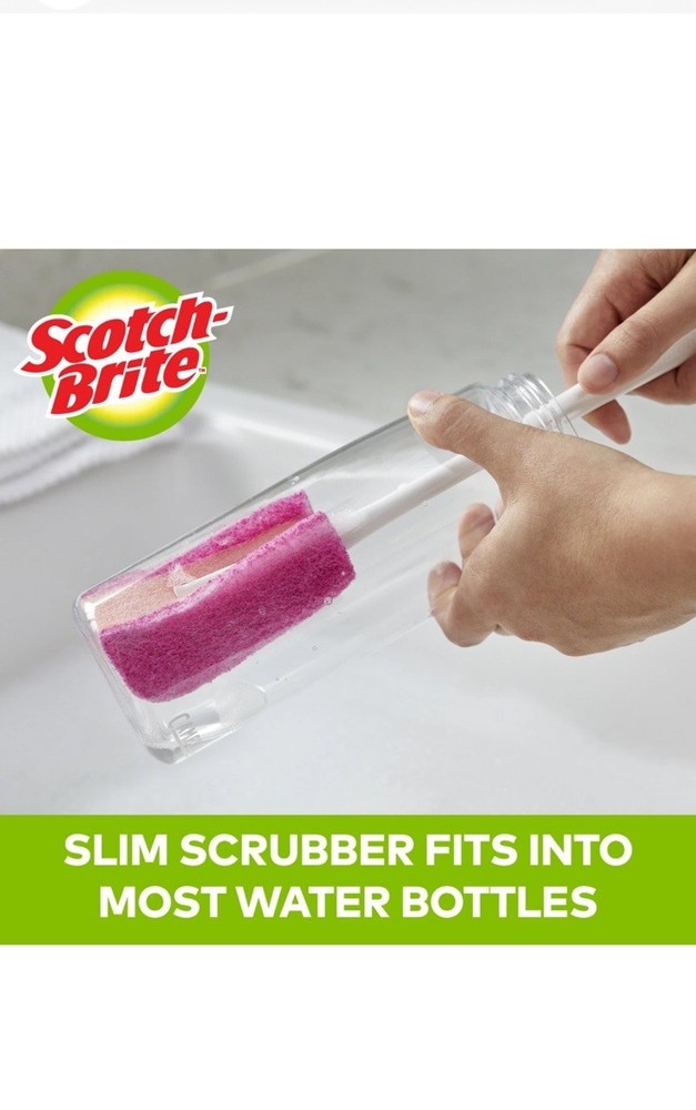 Scotch-Brite® Bottle Scrubber 507, 2 Pack