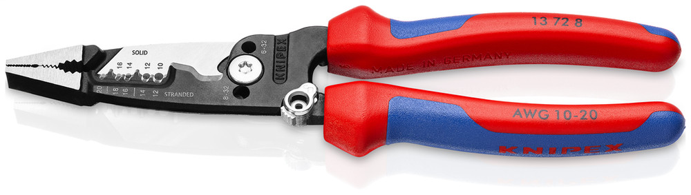 Forged Wire Strippers - Multi-Component Handle - 13 72 8 SBA