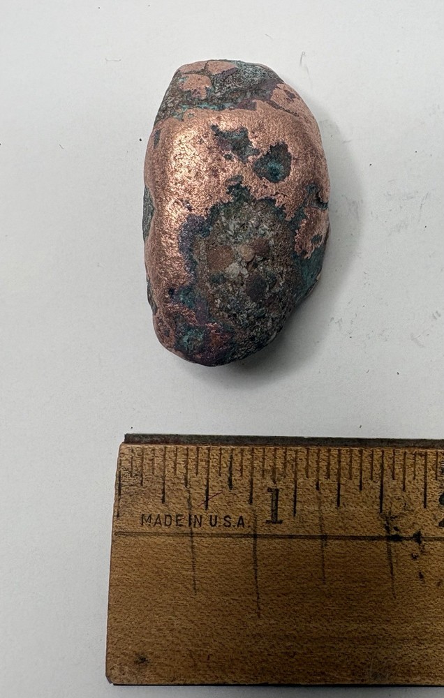 Pure Native Upper Michigan Float Copper Mineral Specimen Keweenaw Peninsula