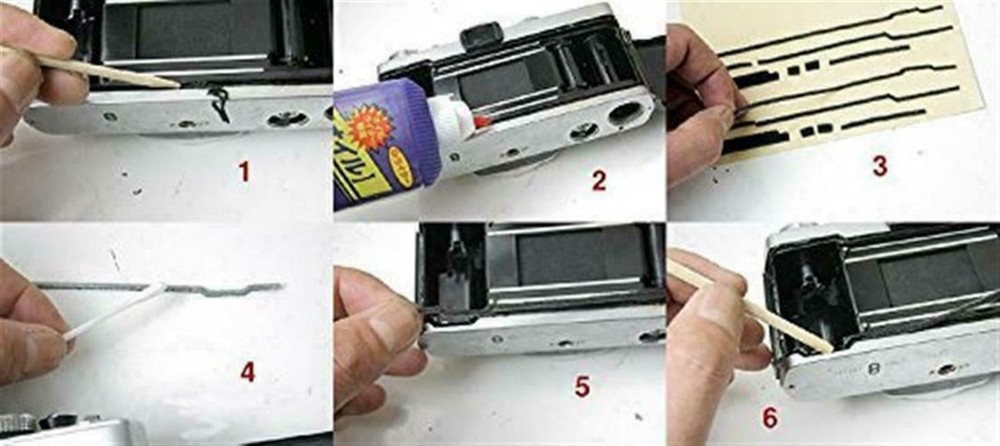 Pre-cut Moltoprene replacement kit for Olympus 35RC