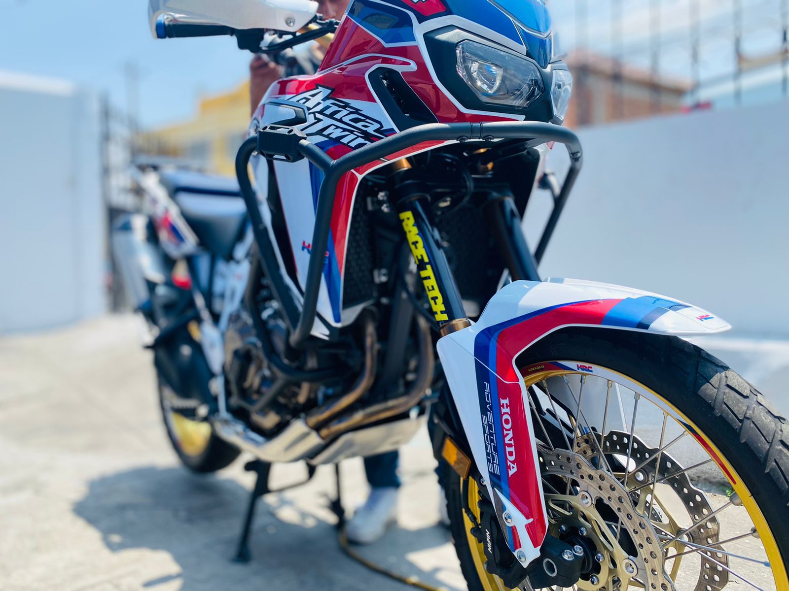 FIT : Honda Africa Twin Crf1000L Crf1000 Graphic-Decal-Sticker kit