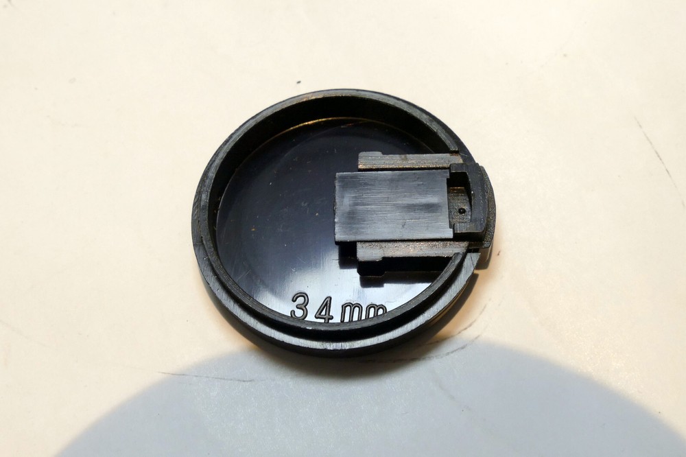34mm Snap on FRONT LENS CAP