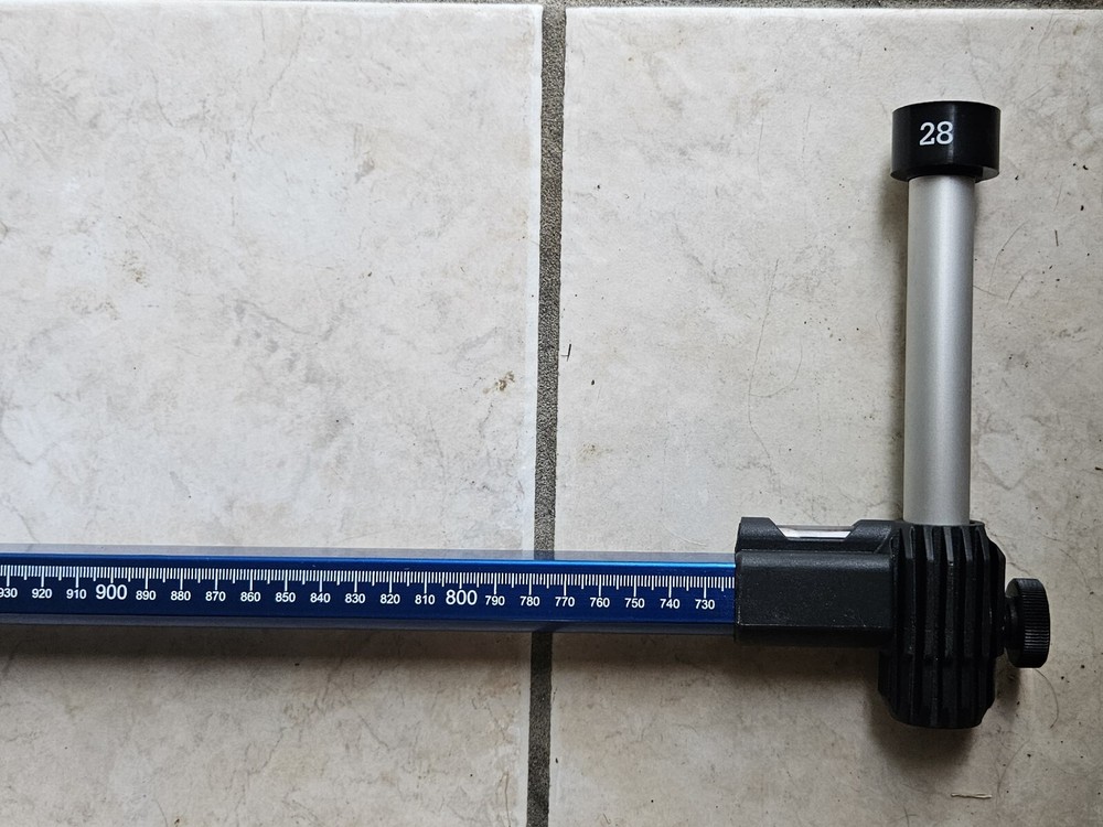 SHORT MONOCROSS TELESCOPING ONE MAN TRAM-LENGTH-WIDTH-CROSS-COMPARE HEIGHT