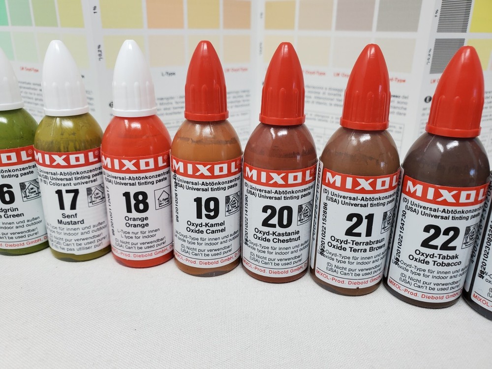 Mixol: A Multipurpose Tinted Base & Universal Colorant