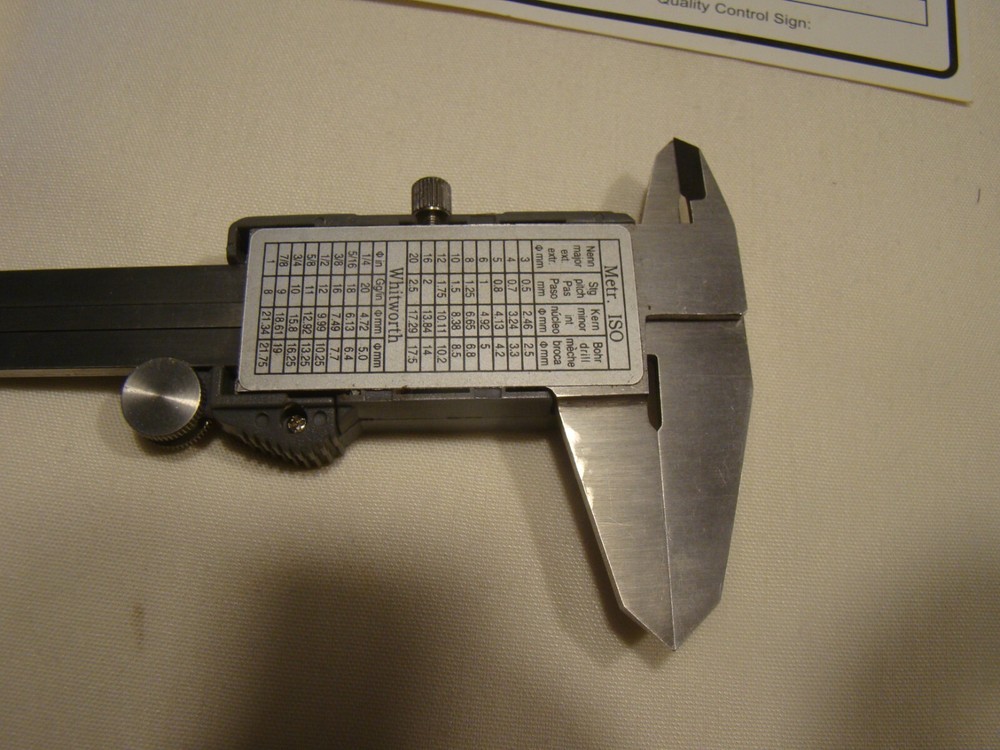 Avenger Products 6” Digital Caliper With Case Worked when Tested