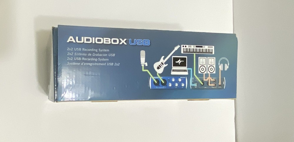 PreSonus AudioBox USB 2x2 Recording System MIDI Interface