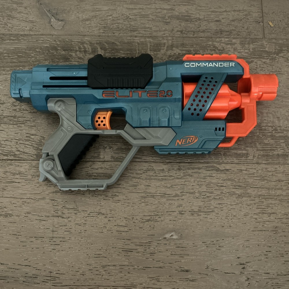 NERF Elite 2.0 Commander RD-6 Soft Dart Blaster gun