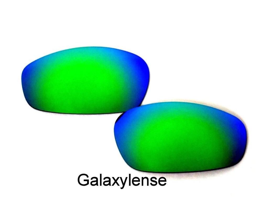 Galaxy Replacement Lenses For Oakley Split Jacket Sunglasses Green Polarized