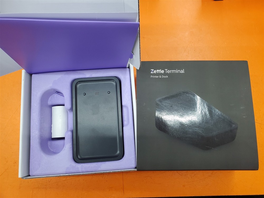⭐️⭐️⭐️⭐️⭐️ POS Zettle Terminal Printer & Dock Only In Original Box