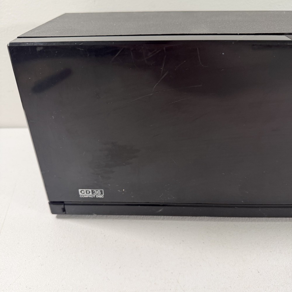 Laserline CD Storage 36 Compact Disc Case Holder Wall Mountable W/Drop Down Door