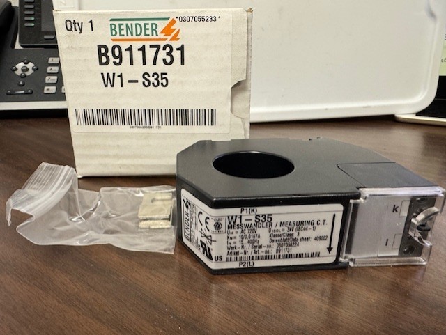 Bender W1-S35 (B911731) Measuring Current Transformer