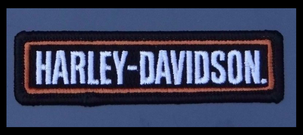 Harley Davidson  Script Patch  / Emblem