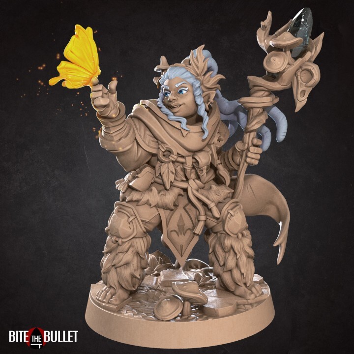 Bite the Bullet Fantasy Miniature Bundle Halfling Adventurers