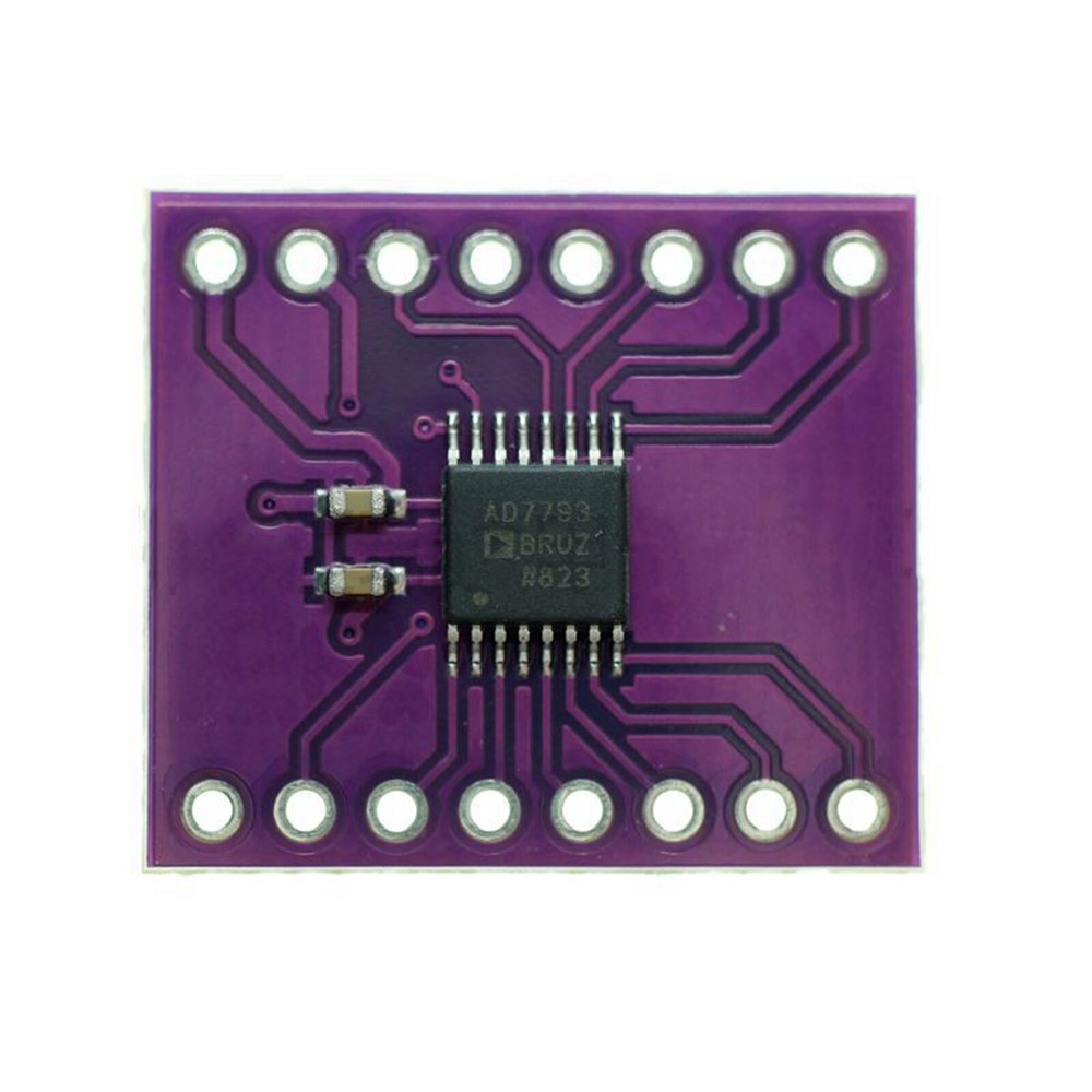 MCU-7793 AD7793BRU 24-bit Σ-Δ ADC Low Noise Amplifier Module