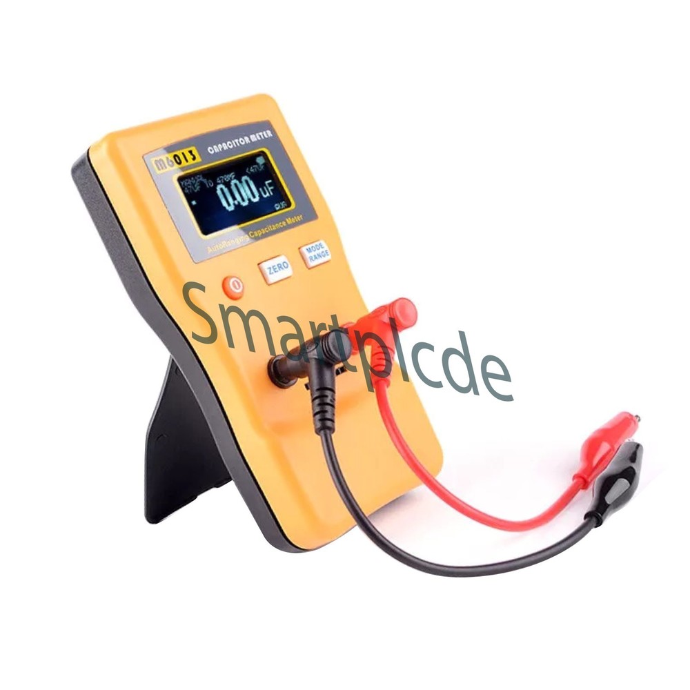 Handheld M6013 Digital Capacitor Meter Auto Rang Measuring Capacitance Tester ~