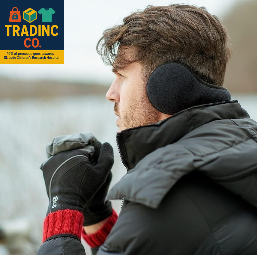 Degrees Adjustable Foldable Winter Ear Warmers Earmuffs
