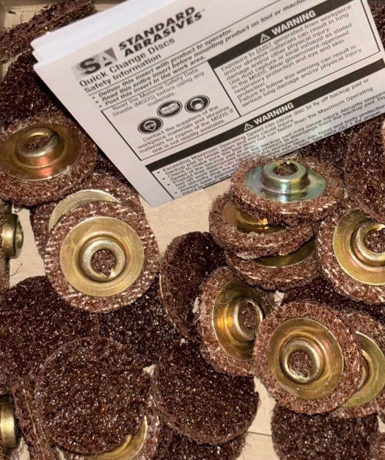 20X Standard Abrasives 1” Quick Change Surface Condition FE DISC TSM CRS  840131