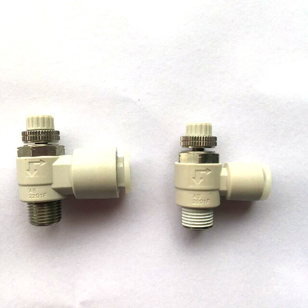 SMC AS2201FG-01-06 Pneumatic Flow Control, Pipeline Type: Elbow,