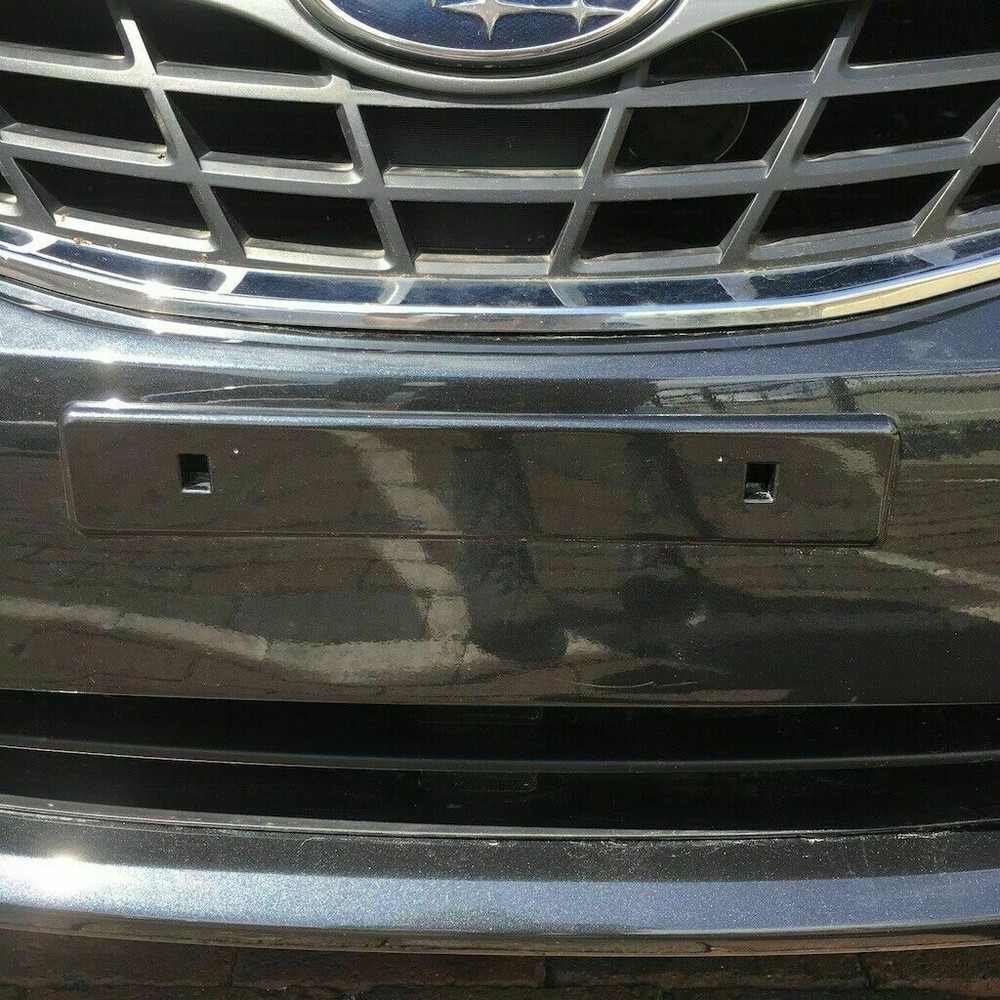 Bumper Rectangular Holes License Plate Kit Bracket for SUBARU Forester 2009-2013