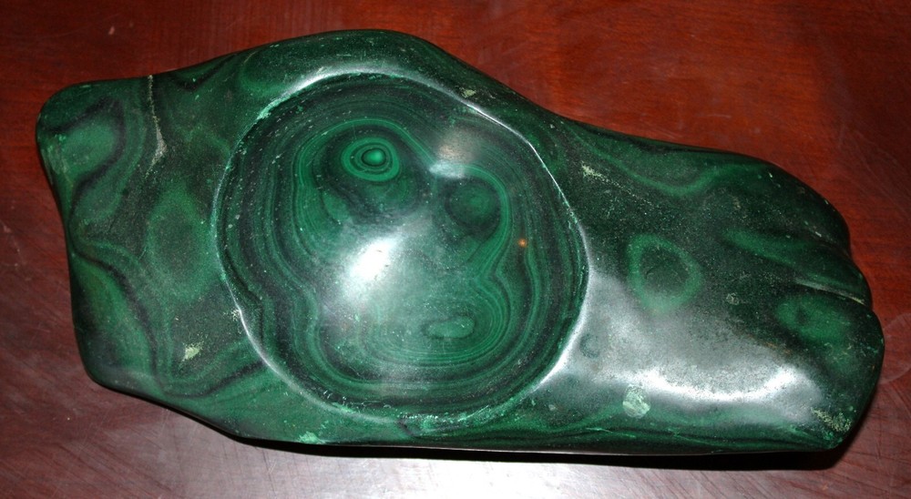 Malachite bowl - large and heavy