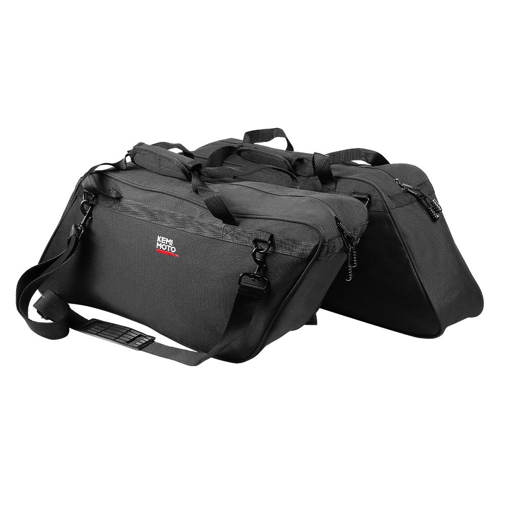 2PCS Motorcycle Saddlebag Liners Inserts Side Case Bag for Electra /Street Glide
