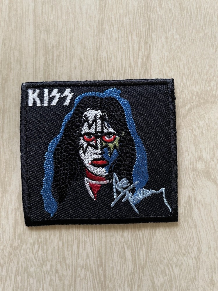 Kiss Ace Frehley Patch Iron On Embroidered Rock Band New