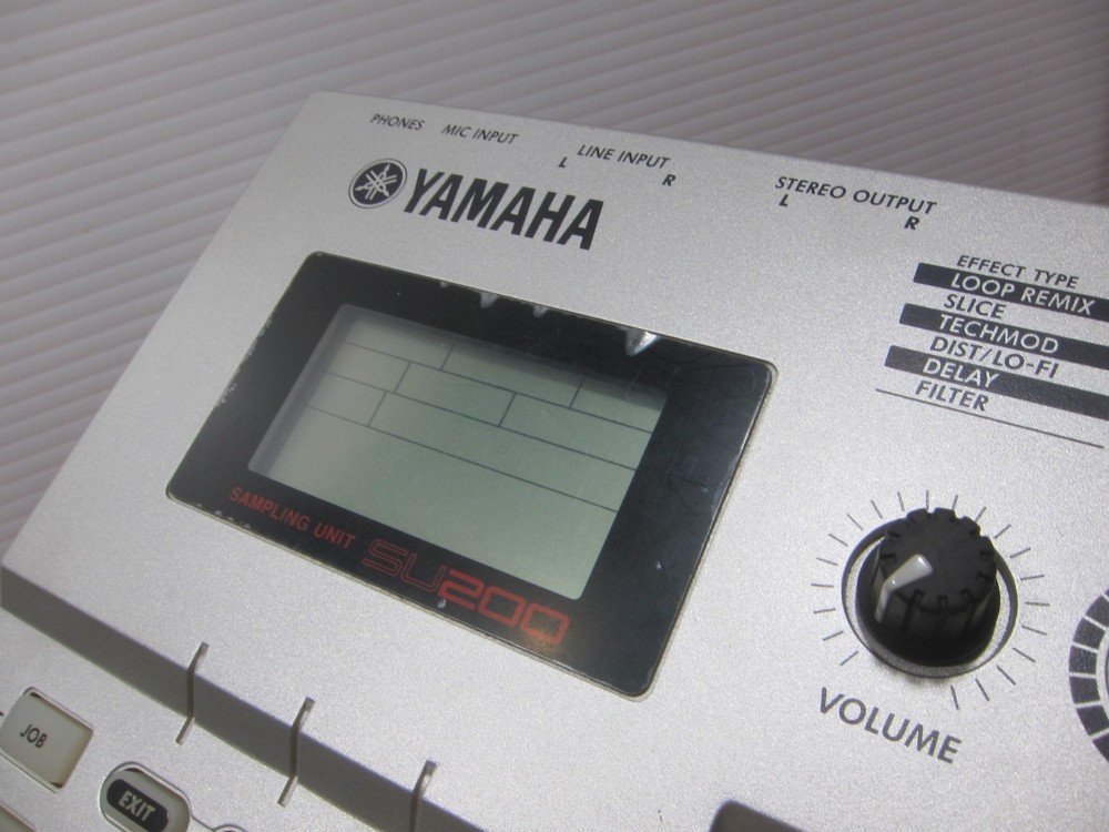 Yamaha SU200 Sampling Unit Loop Sampler Very Good Tested w/ power supply, 128MB